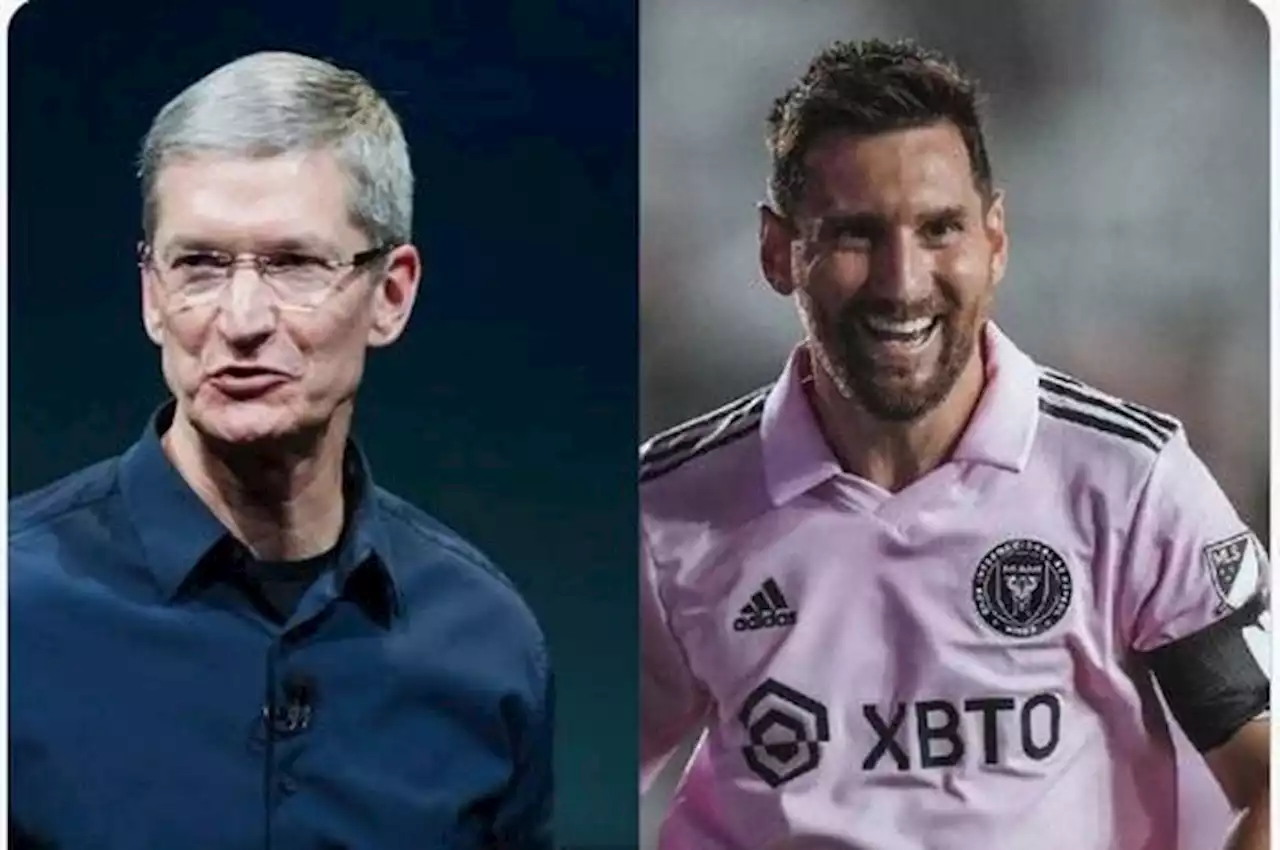 Pengakuan CEO Apple Usai Tuai Berkah dari Kepindahan Messi ke Inter Miami - Bolasport.com