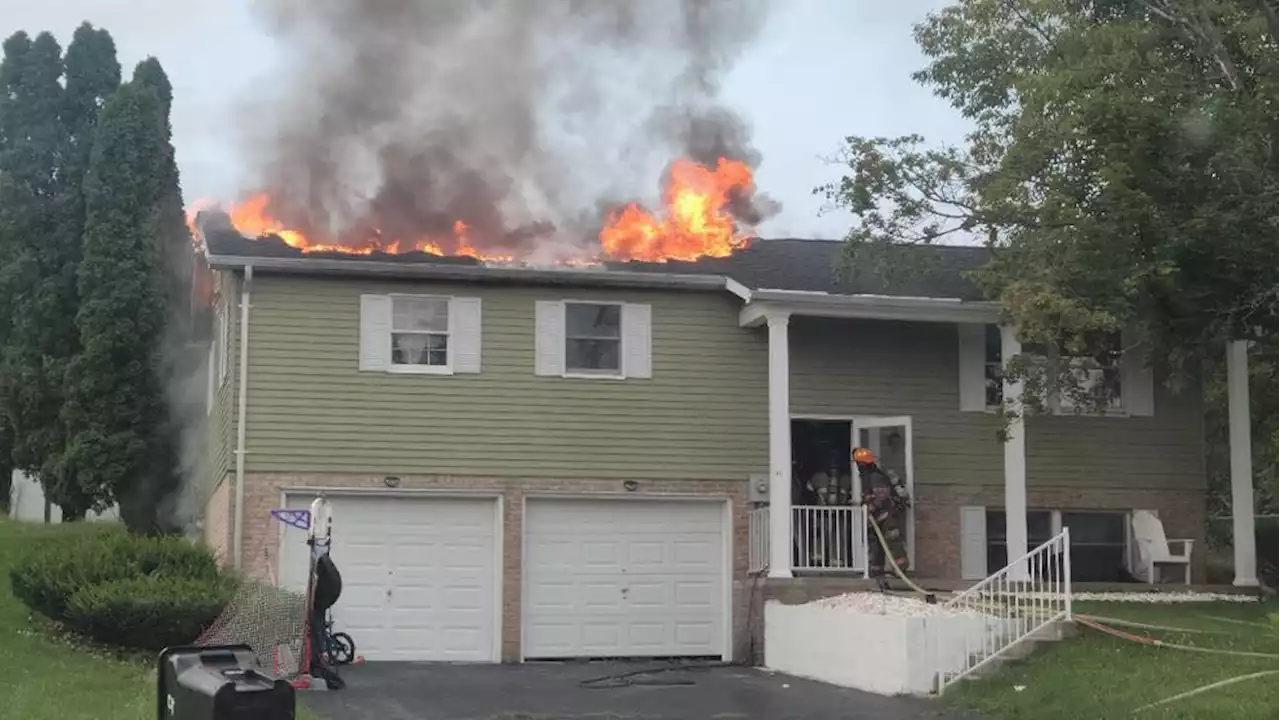 Sunday morning fire damages home, displaces residents in Franklin County