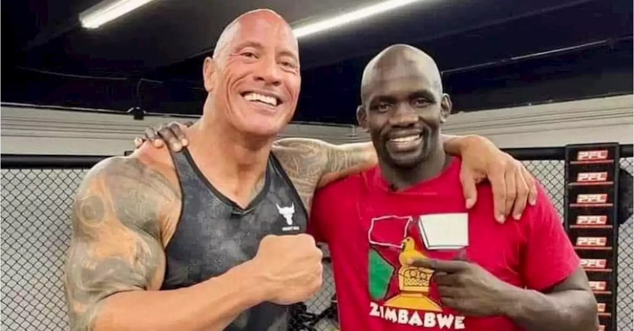 ¡Tremendo regalo! La Roca le dio una casa a luchador zimbabuense de la UFC