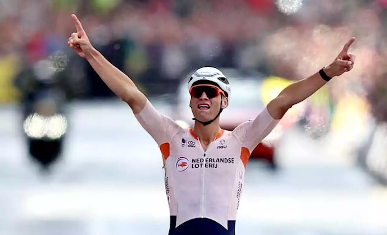 Mathieu Van der Poel se proclamó campeón del Mundial de Ciclismo