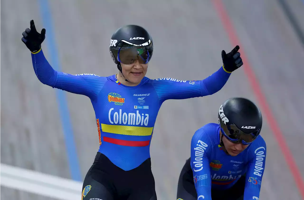 Martha Bayona, medalla de plata en el keirin del Mundial de Pista