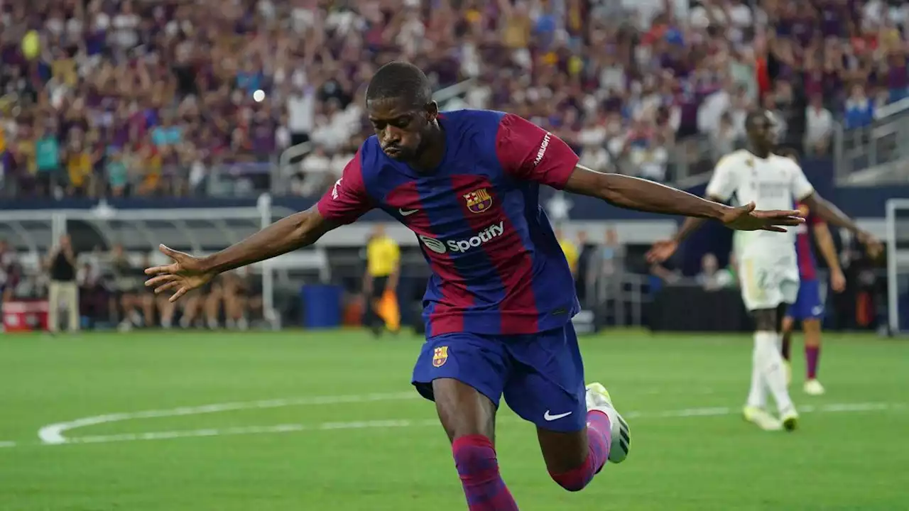 PSG : Ousmane Dembélé acclamé lors de son retour à Barcelone !