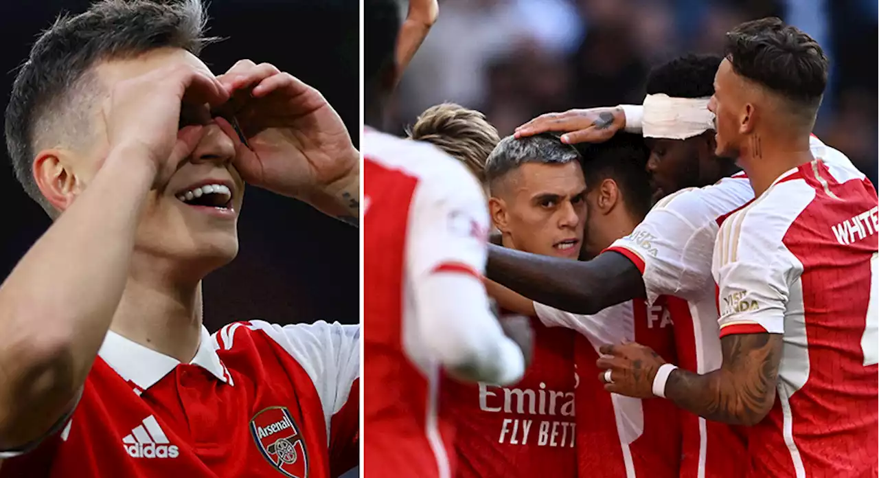 Arsenal vann Community Shield efter dramatik - Trossard tog finalen till straffar