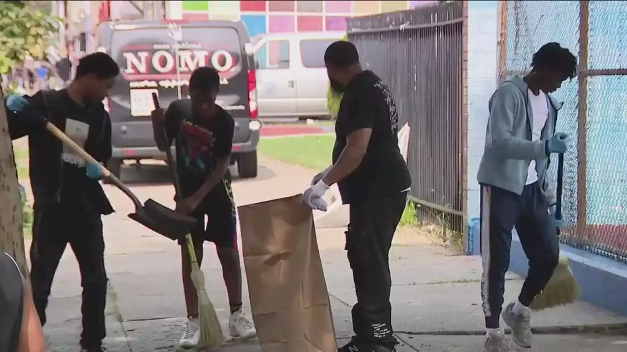 Cleanup event in South Philadelphia unites young people in service for community