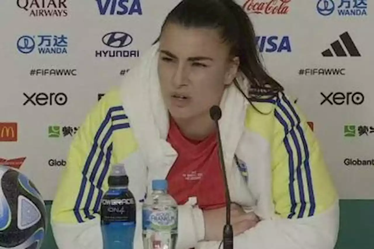 Así reaccionó la arquera de Suecia cuando le preguntaron por Zlatan