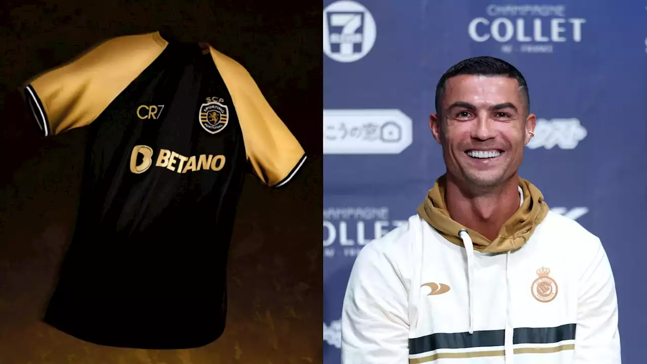 Lo Sporting presenta la terza maglia 2023/24: omaggio a Cristiano Ronaldo | Goal.com Italia