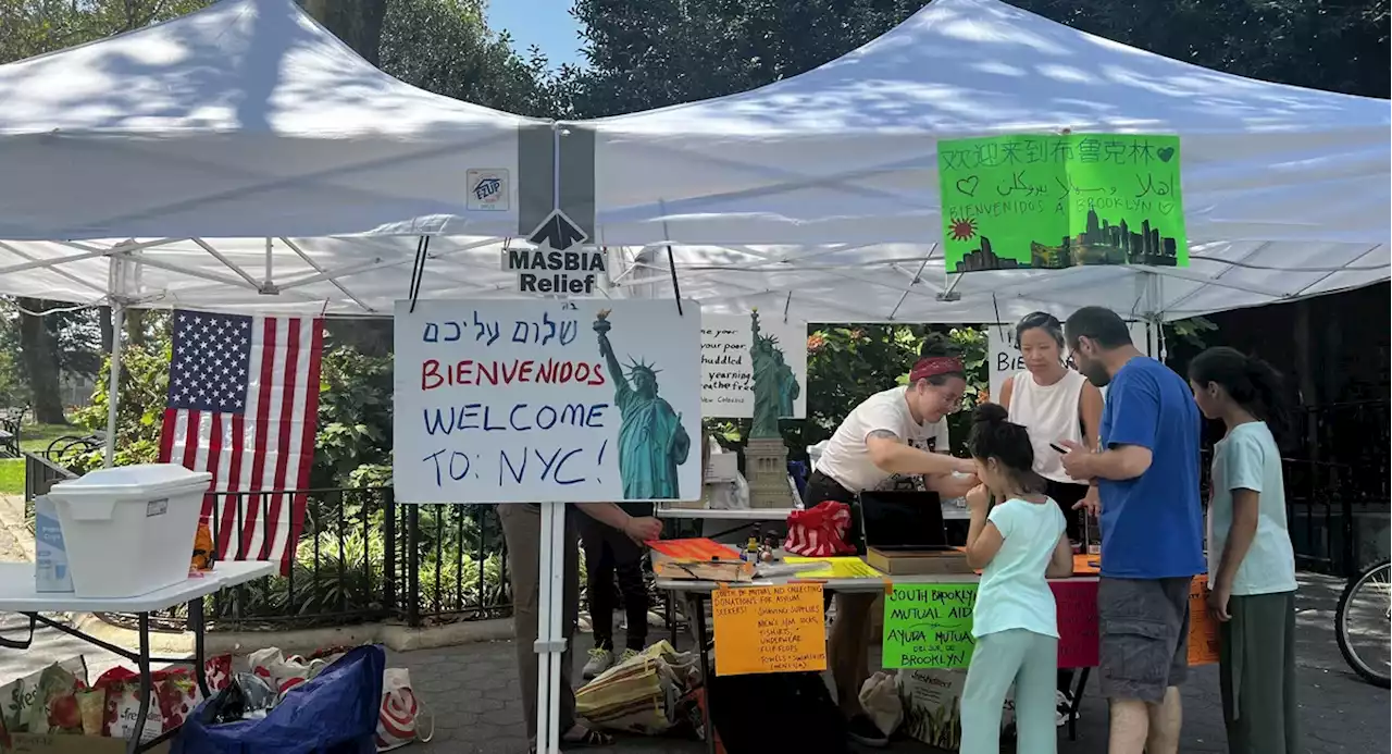 New migrant respite center in Sunset Park draws opposition from first-generation immigrants