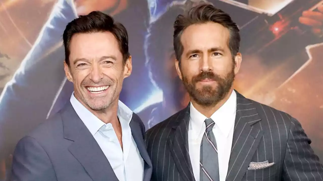 Hugh Jackman shares sassy response to Ryan Reynolds as he visits Wrexham AFC match