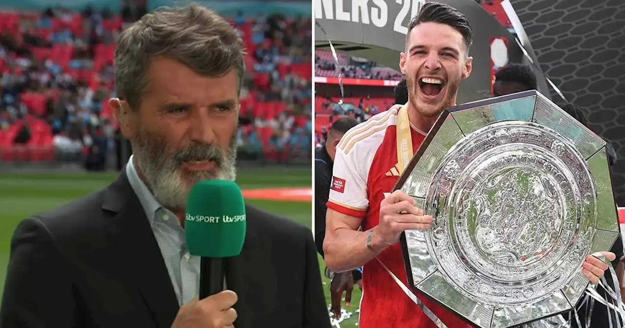 Declan Rice responds after Roy Keane's brutal blast at Arsenal summer signing