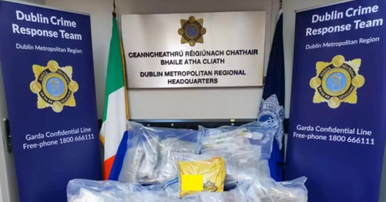 Two men arrested as gardai seize €1.63m of cocaine and cannabis in Dublin