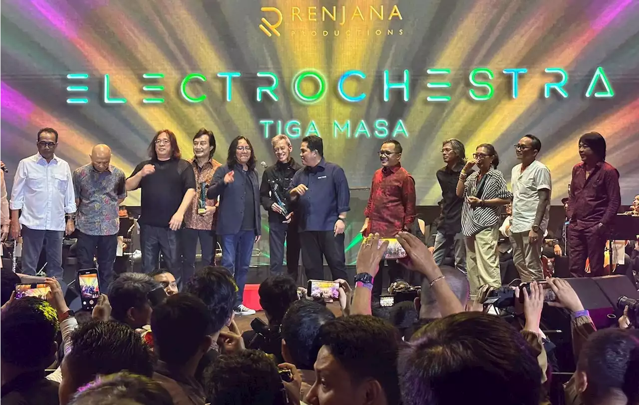 Jajaran Menteri Kabinet Hingga Anggota Dewan Meriahkan Konser Electrochestra Tiga Masa