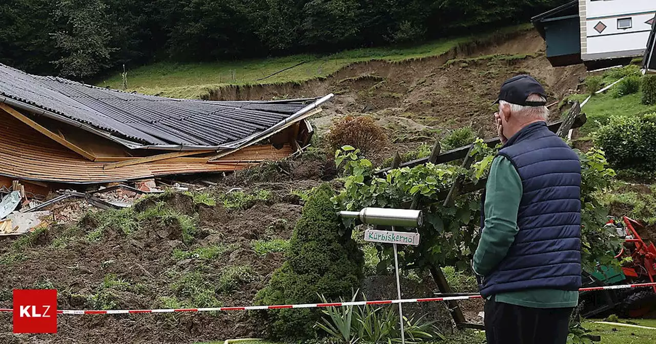 Unwetter in der Steiermark: Häuser wegen Mure geräumt, Pegel der Mur &quot;ist am Anschlag&quot;