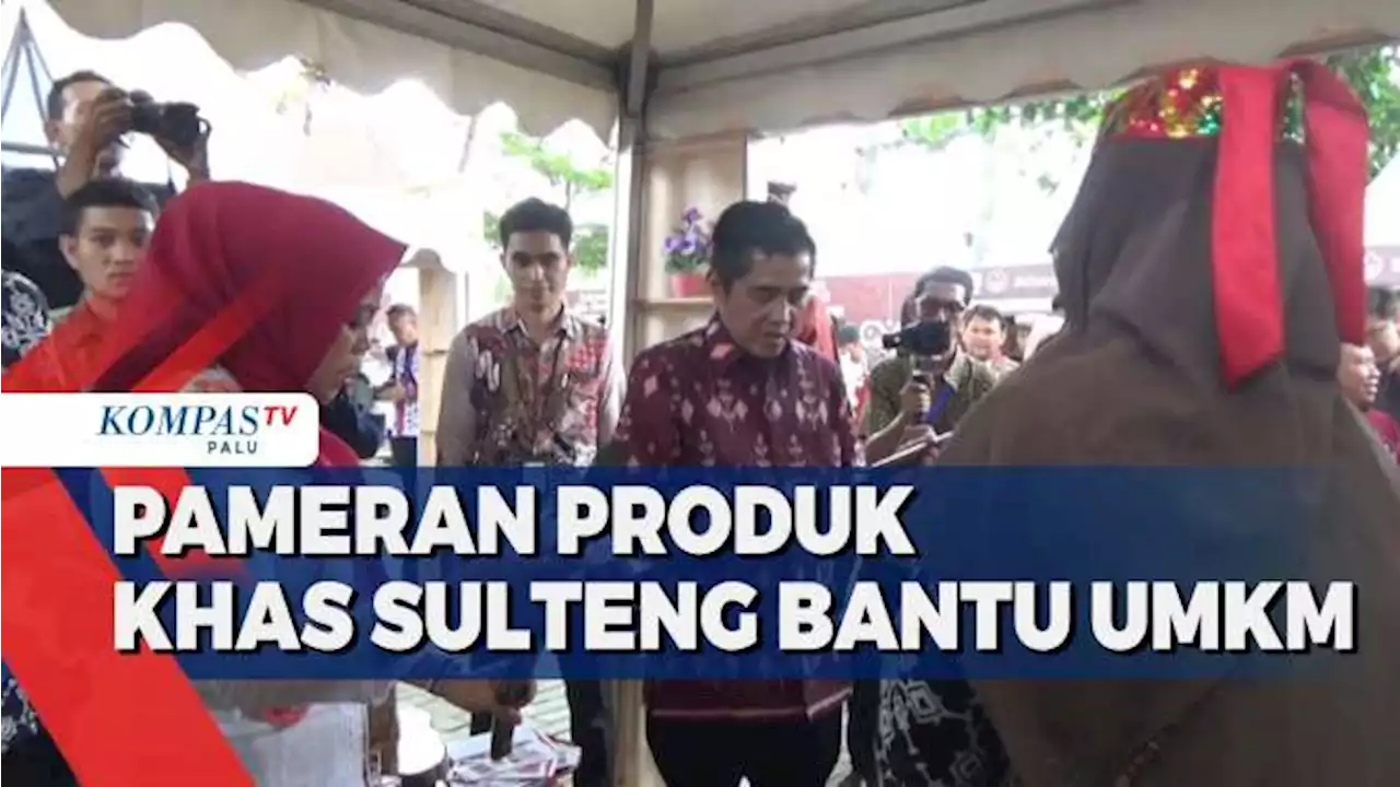 Pameran Produk Khas Sulawesi Tengah Bantu UMKM