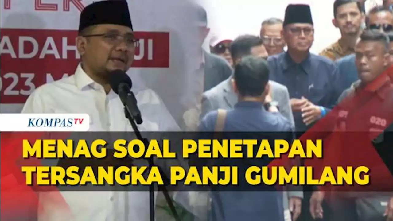 Respons Menag soal Penetapan Tersangka Panji Gumilang Terkait Kasus Penodaan Agama