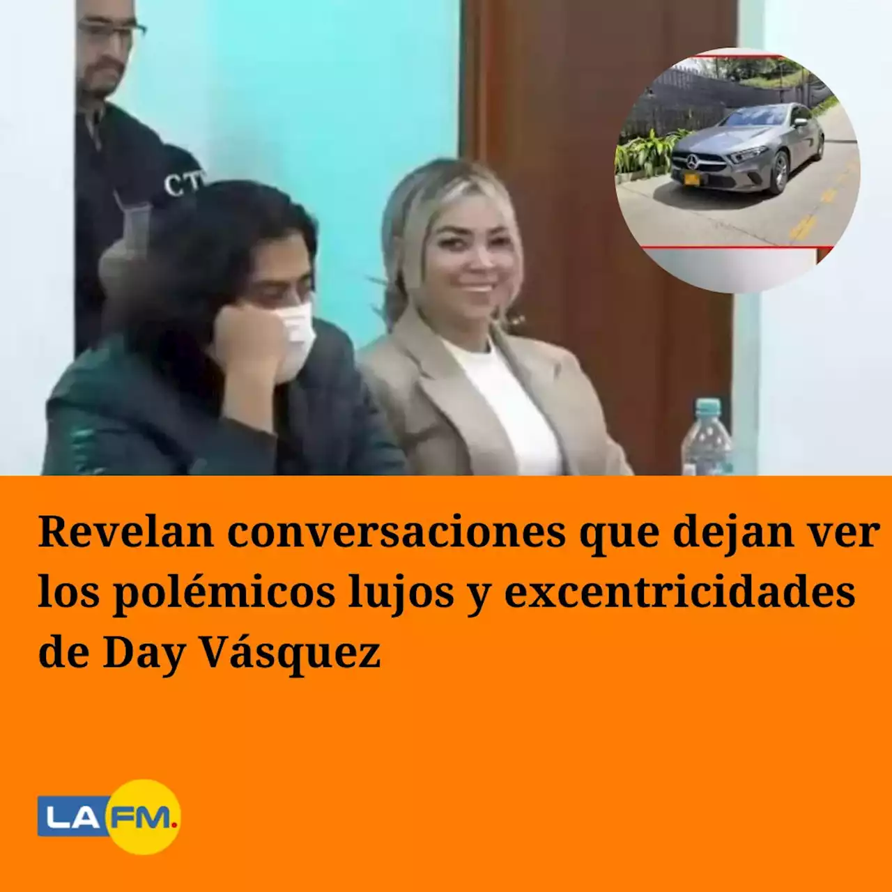 Revelan conversaciones que dejan ver los polémicos lujos y excentricidades de Day Vásquez