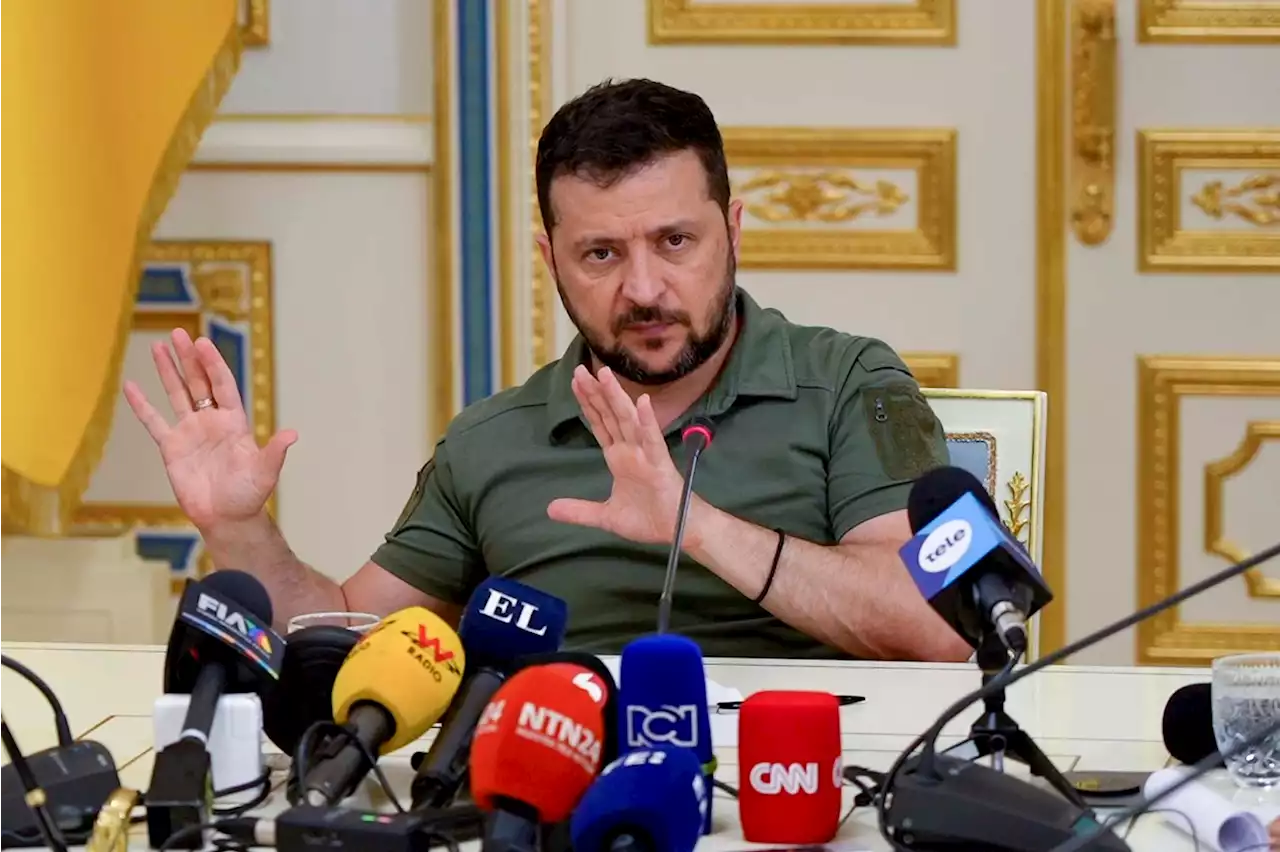 Entrevista con Volodimir Zelensky: “Yo quisiera que el Papa pueda venir a Ucrania; él nos apoya”