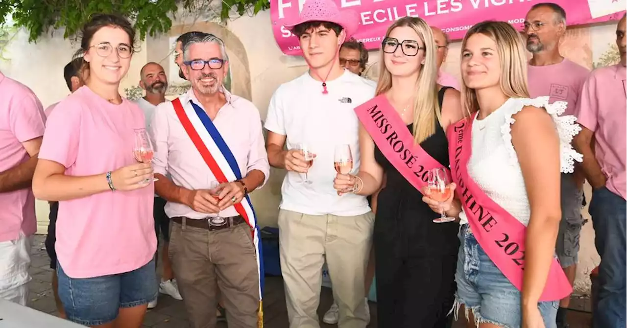 Dans la Vaucluse, la fête du rosé est lancée à Sainte-Cécile-les-Vignes