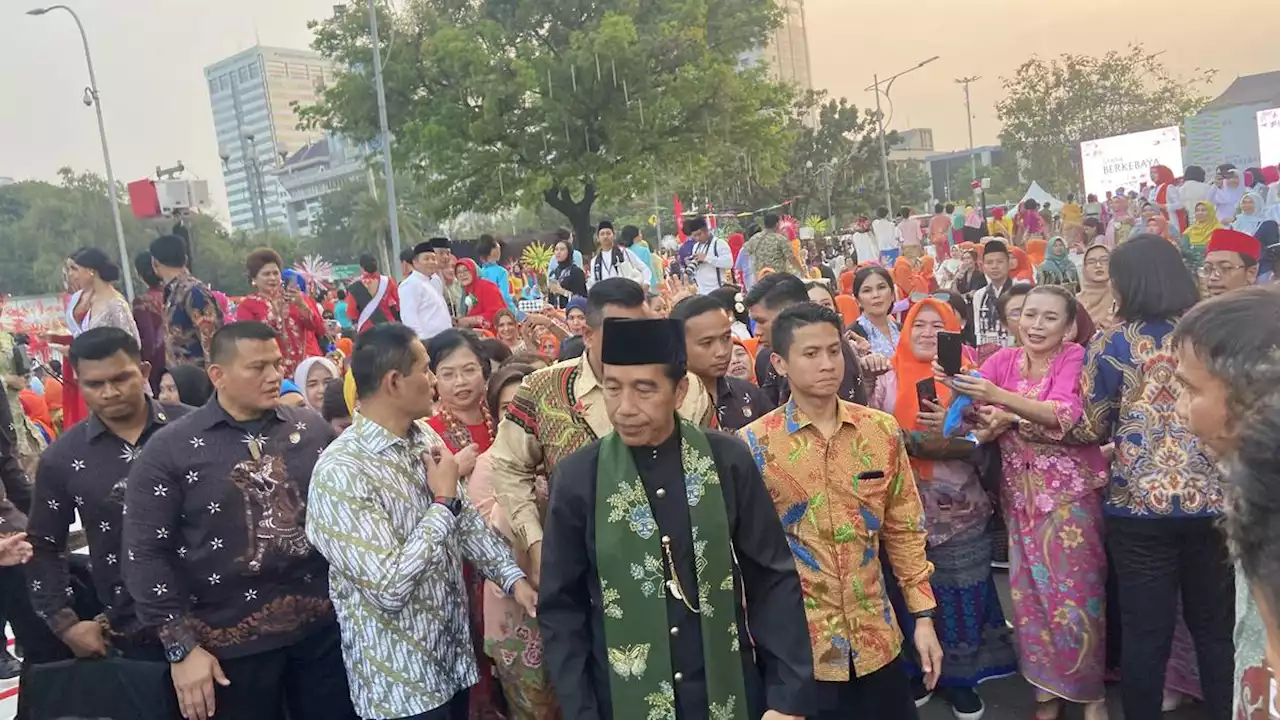 Jokowi: Kebaya Karakternya Masyarakat Indonesia, Khususnya Wanita