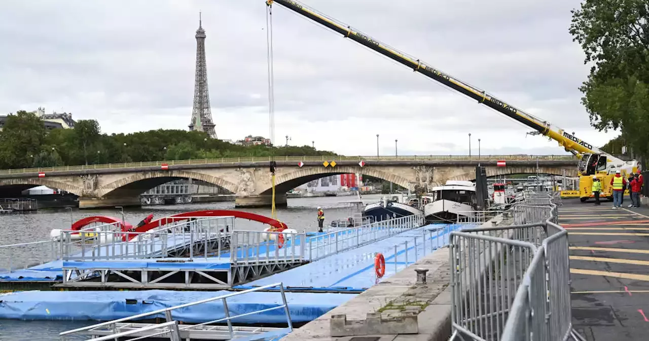 JO de Paris 2024 : la compétition test de natation dans la Seine ...