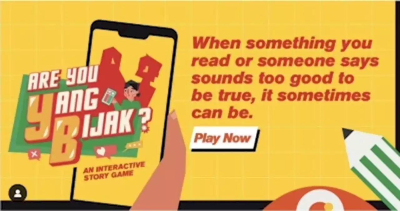 Are you 'bijak' enough to spot misinformation? MILE's new version of game puts you in reporters' shoes ahead of state elections