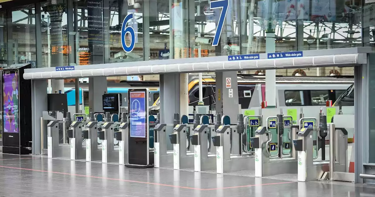 Wanted man found with knife after pushing through Piccadilly station barriers