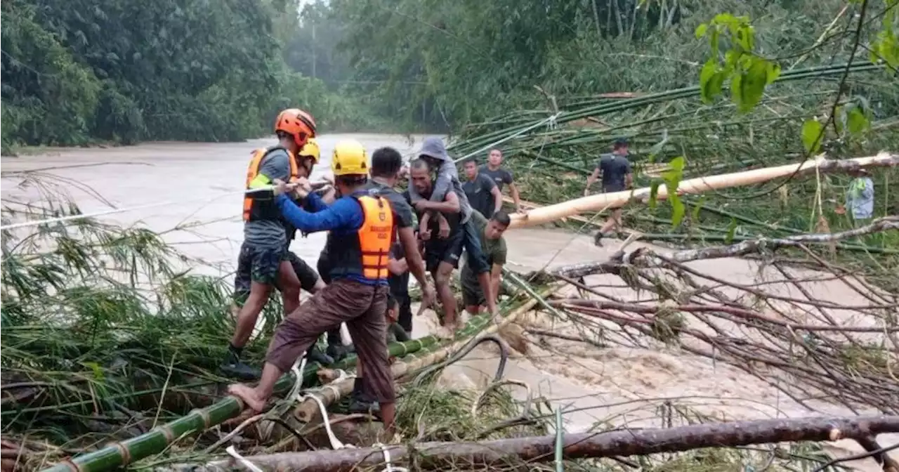 “You can run away from bullets but not from floods”