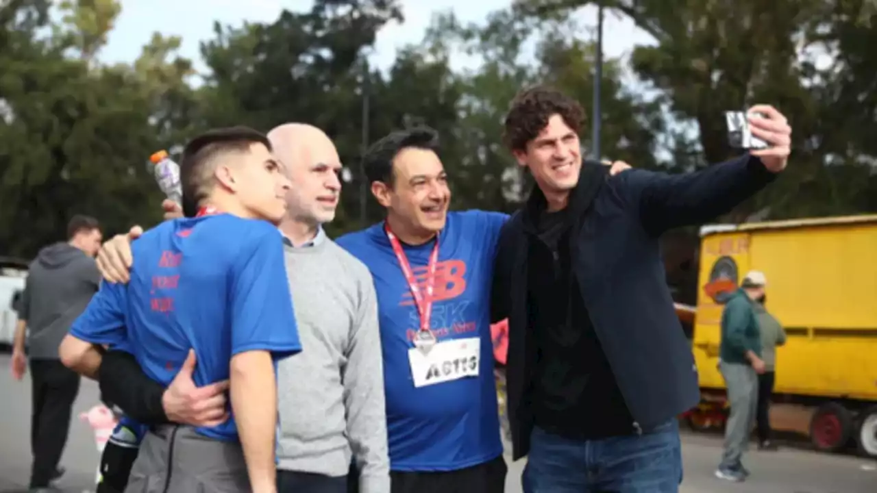 Horacio Rodríguez Larreta se mostró junto a Martín Lousteau