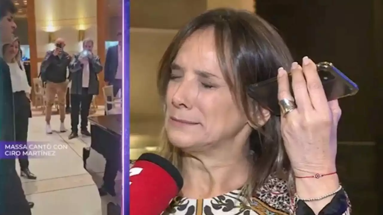 La reacción de Malena Galmarini al escuchar a Sergio Massa cantando “Desconfío”