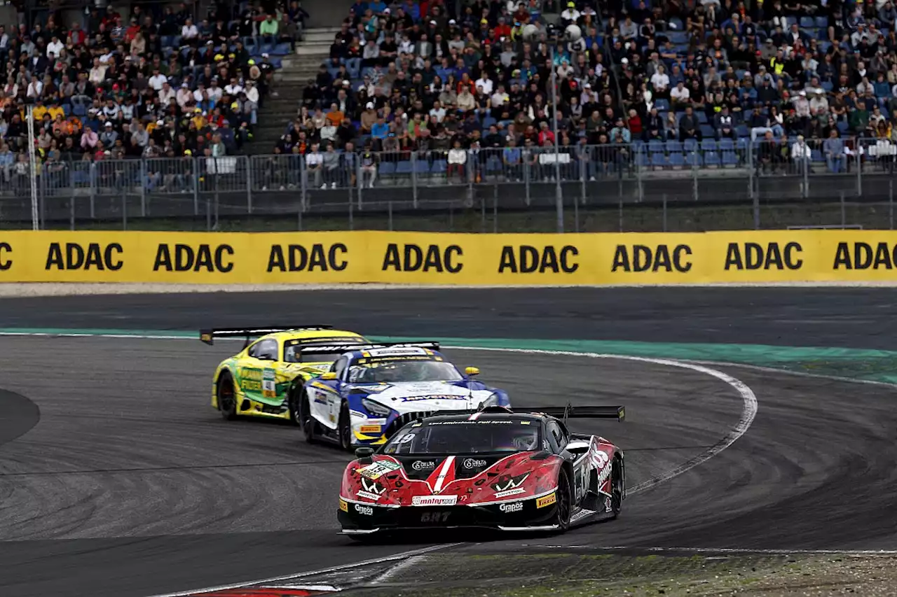 DTM Nurburgring: Lamborghini junior Paul takes shock win in wet Race 2