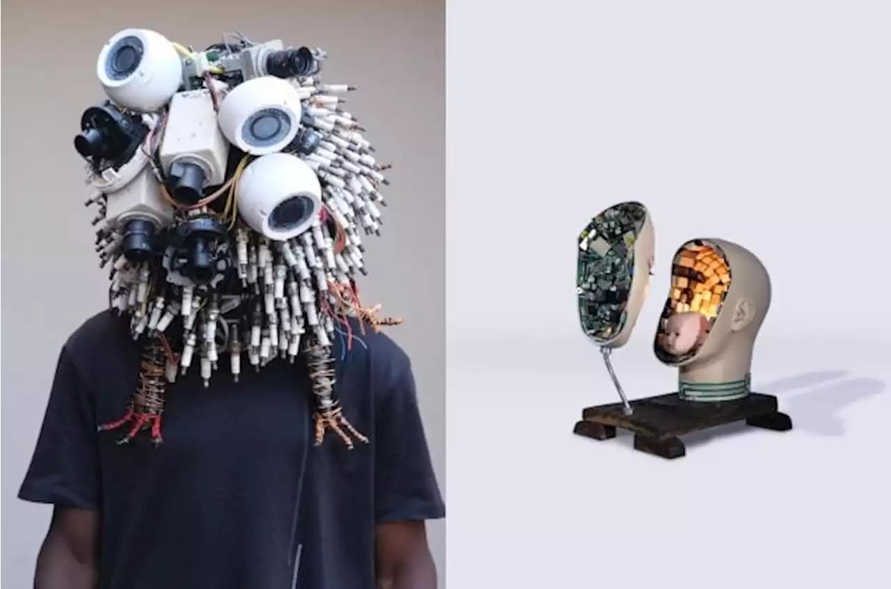 Transforming electronic waste into art, one discarded gadget at a time | You