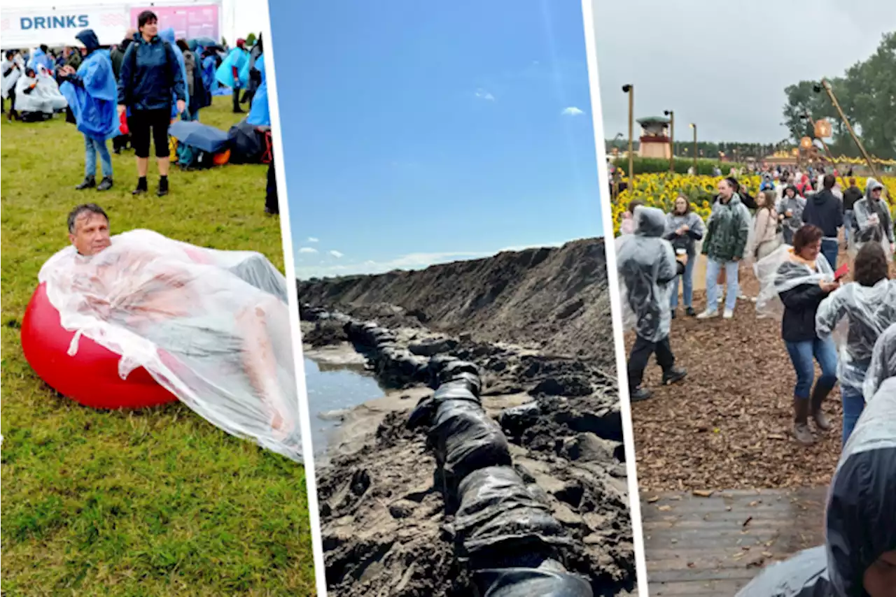 Festivals nemen uitgebreide maatregelen tegen slecht weer: “Aangenaam is anders, maar niets om je zorgen te maken qua veiligheid”