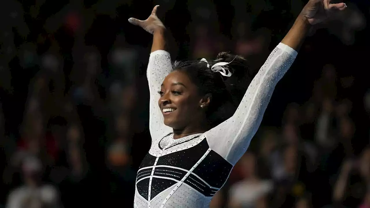 Simone Biles Owens gibt Turn-Comeback