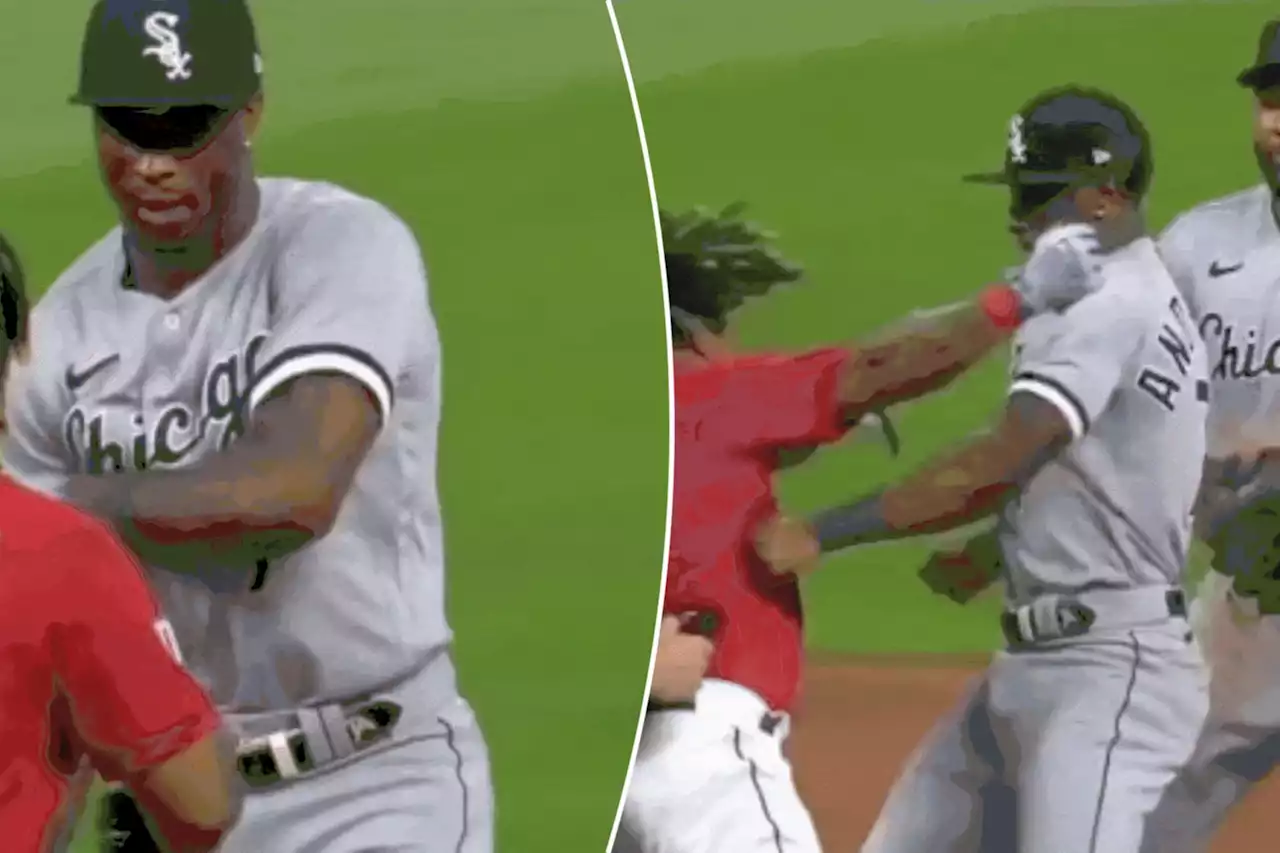 Jose Ramirez decks Tim Anderson leading to wild brawl in Guardians-White Sox game