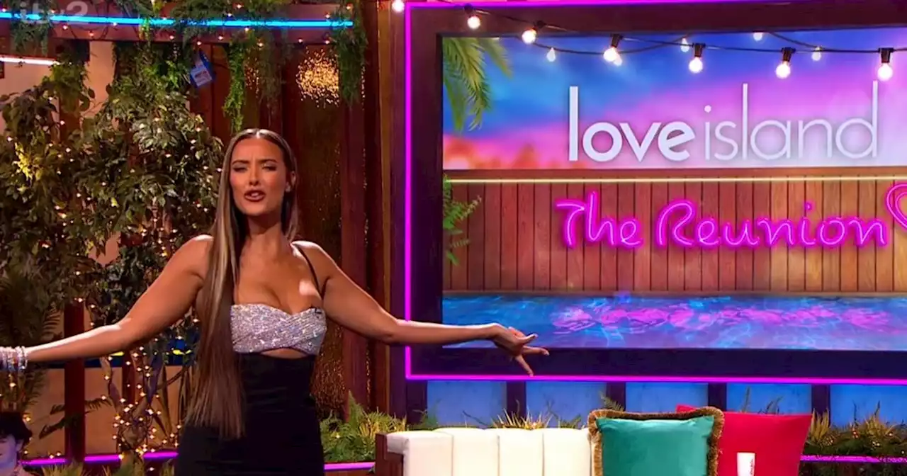 Maya Jama stuns in glitzy £1200 dress for Love Island reunion