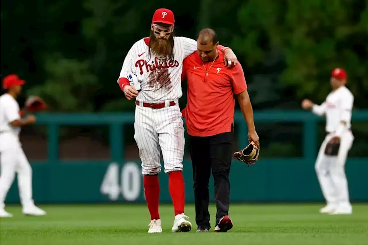 Phillies’ Brandon Marsh hits the injured list and could be out 2-3 weeks