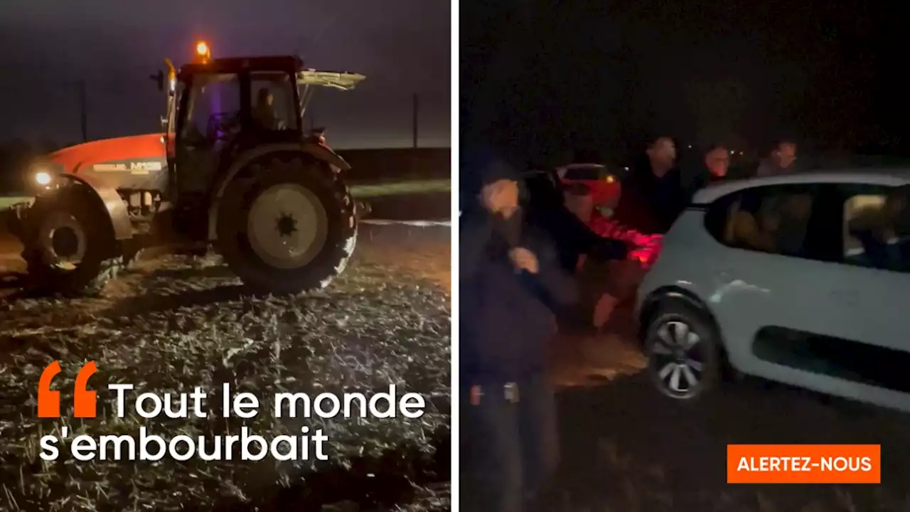 Deuxième soir de 'chaos total' à la sortie de Ronquières: 'On a attendu qu'un tracteur nous tracte jusqu'à 4h du matin'