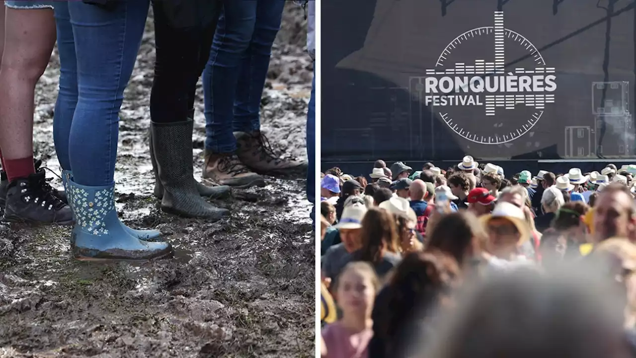 Ronquières fait un choix pour son dernier jour encore pluvieux: 'Tous les scénarios ont été étudiés'