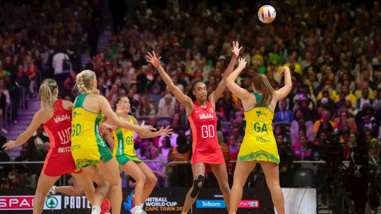 England lose to Australia in their first Netball World Cup final