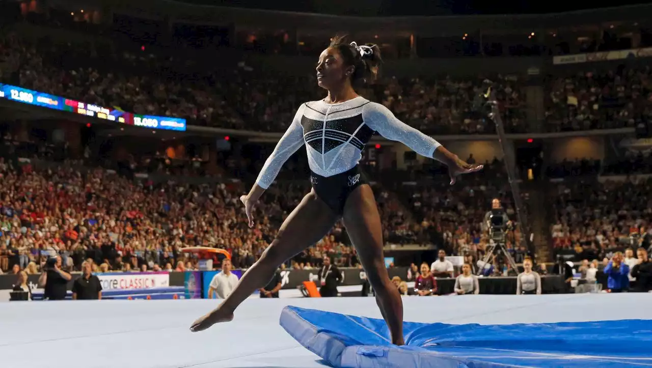 Simone Biles: Turnstar gibt umjubeltes Comeback