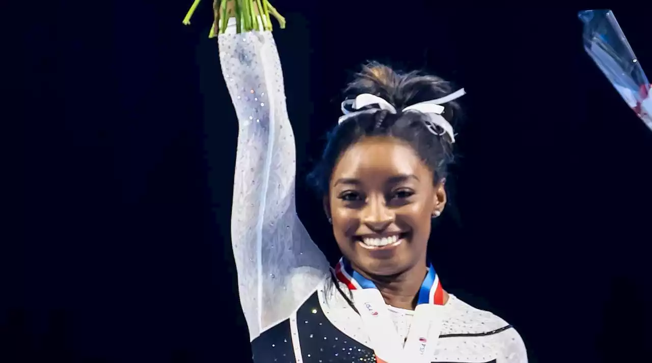 Simone Biles tillbaka – och det med besked