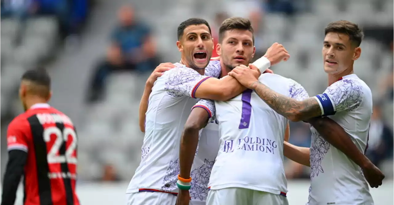 Amichevole: la Fiorentina batte 2-1 il Nizza, a segno Jovic e Kouame