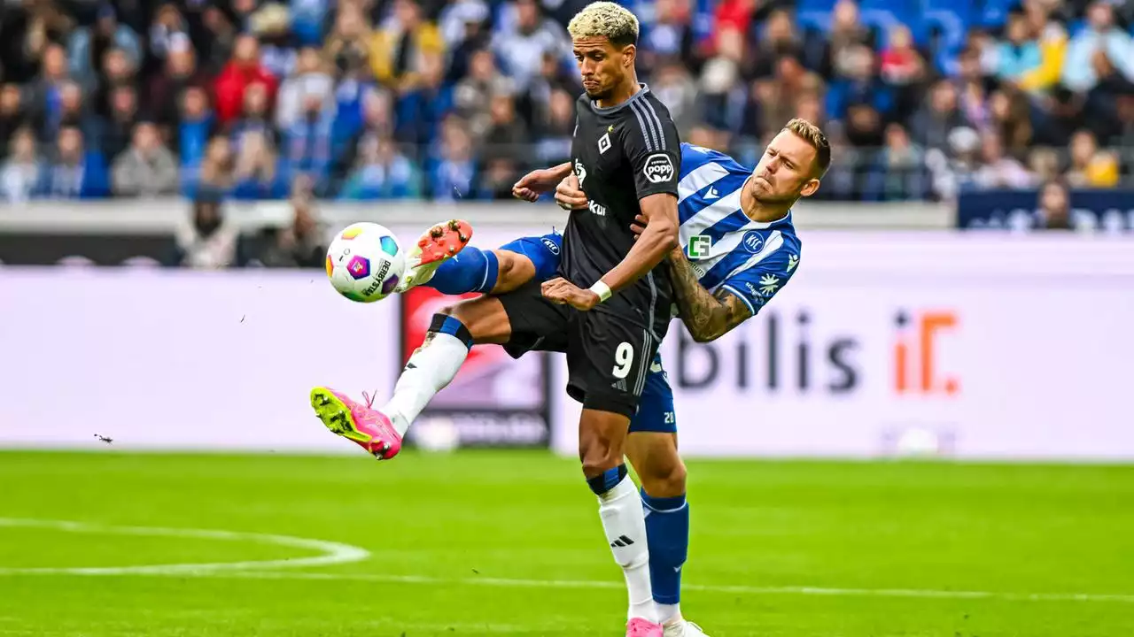 Ausgleich mit dem Schlusspfiff: KSC entreißt HSV den Sieg