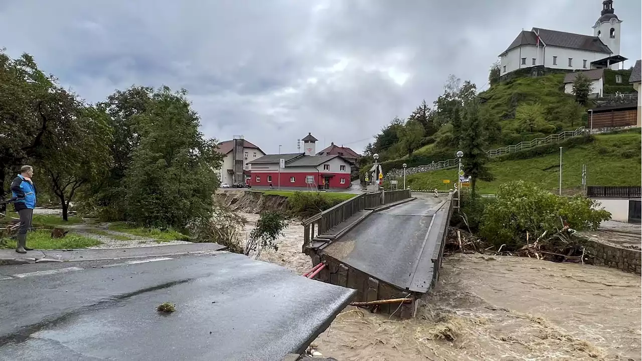 „Schlimmste Naturkatastrophe der letzten 30 Jahre“: Slowenien bittet die EU um Hilfe – nun auch ein Toter in Österreich