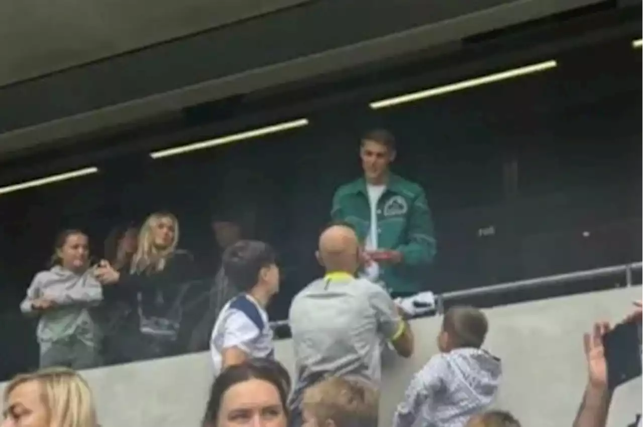 Micky van de Ven spotted at Tottenham Hotspur Stadium ahead of transfer