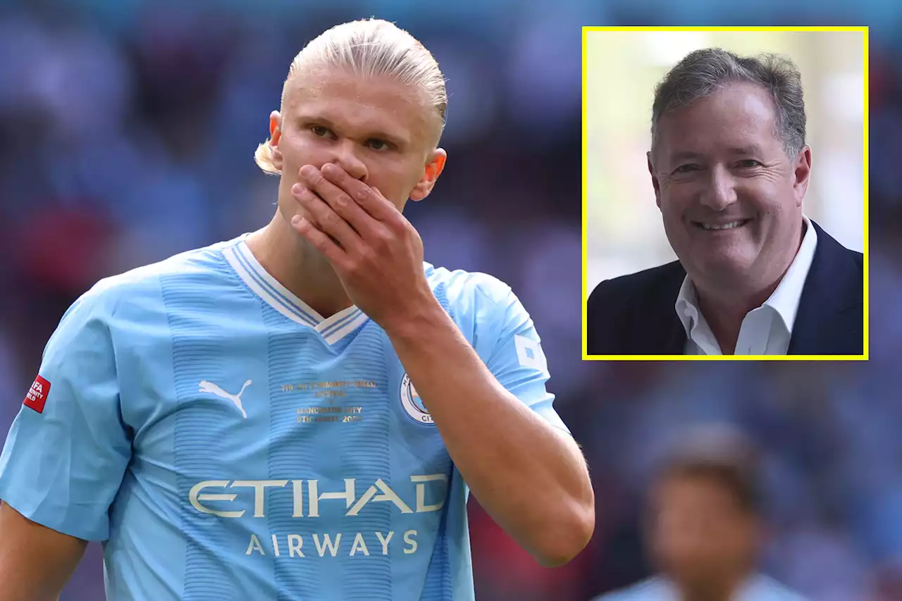 Morgan can't resist Haaland jibe as Man City star extends rare scoring drought