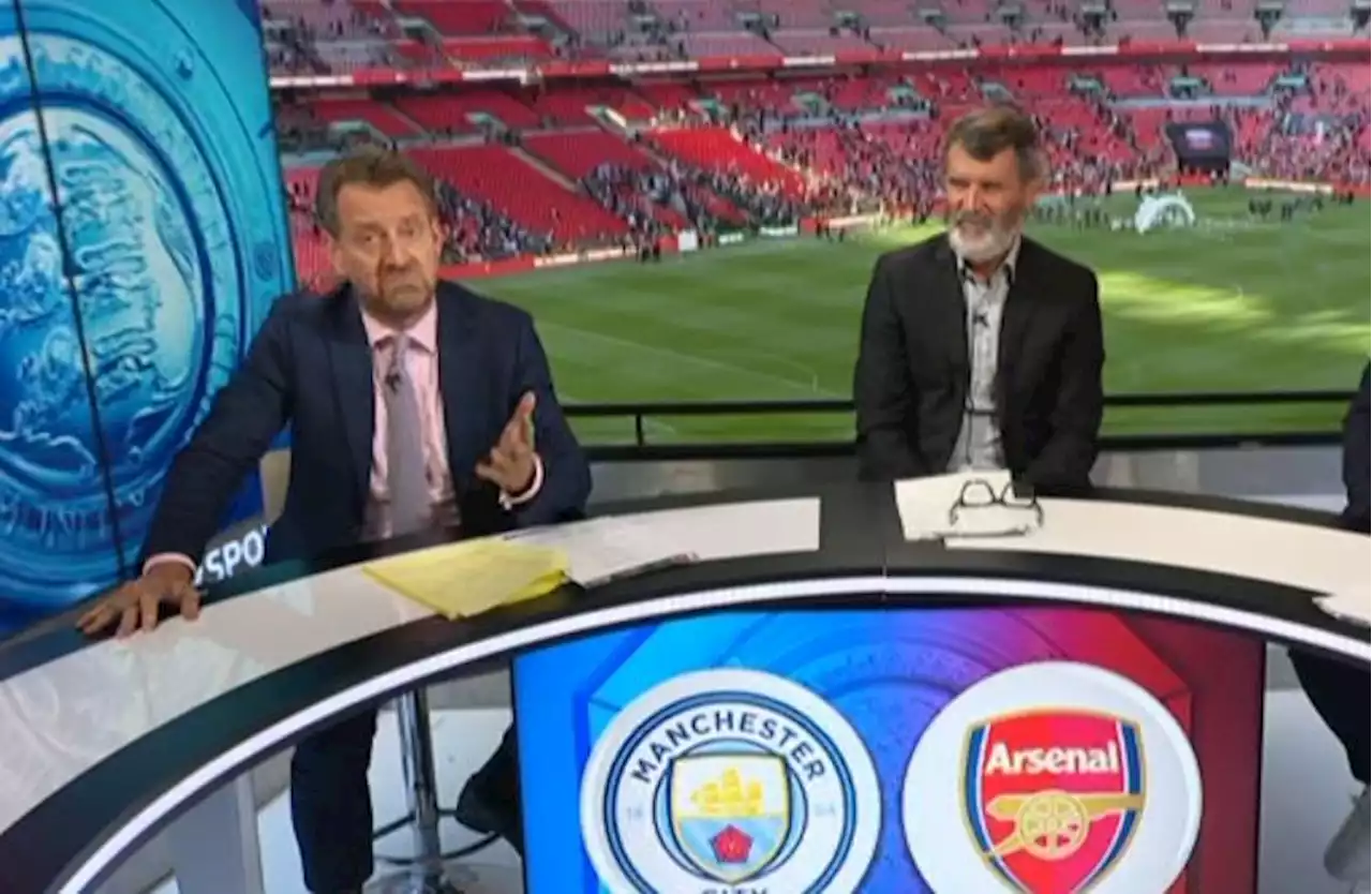 Roy Keane darts icy stare at Mark Pougatch's cheeky sign-off message on ITV