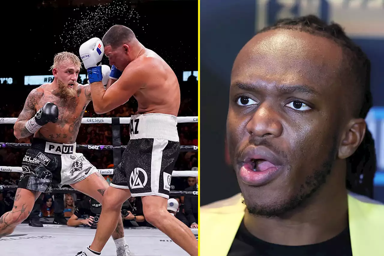 'Terrible performance' - KSI posts brutal reaction to Jake Paul vs Nate Diaz