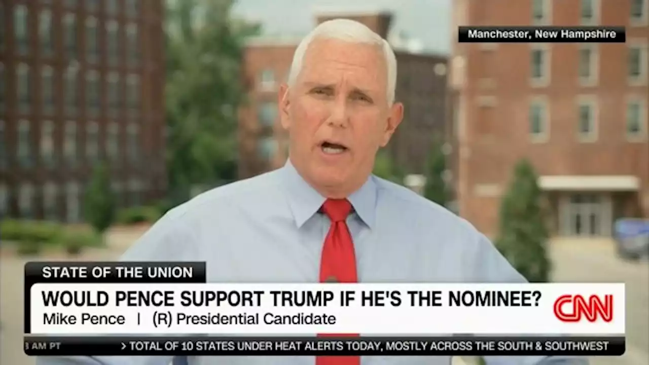 Mike Pence Still Isn’t Ruling Out Supporting Trump in 2024