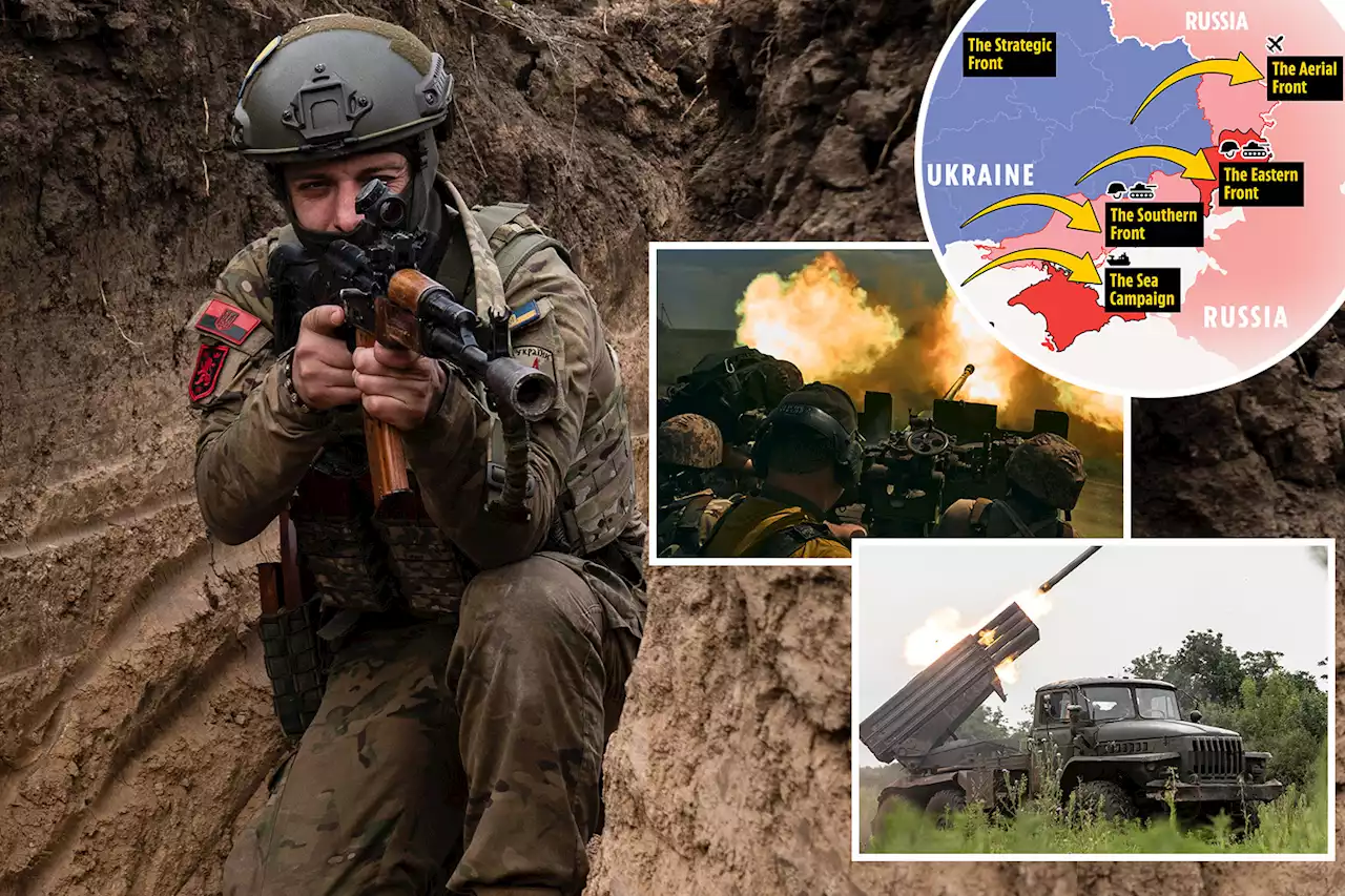 Ukraine is fighting five-front war against Putin - here's what happens next