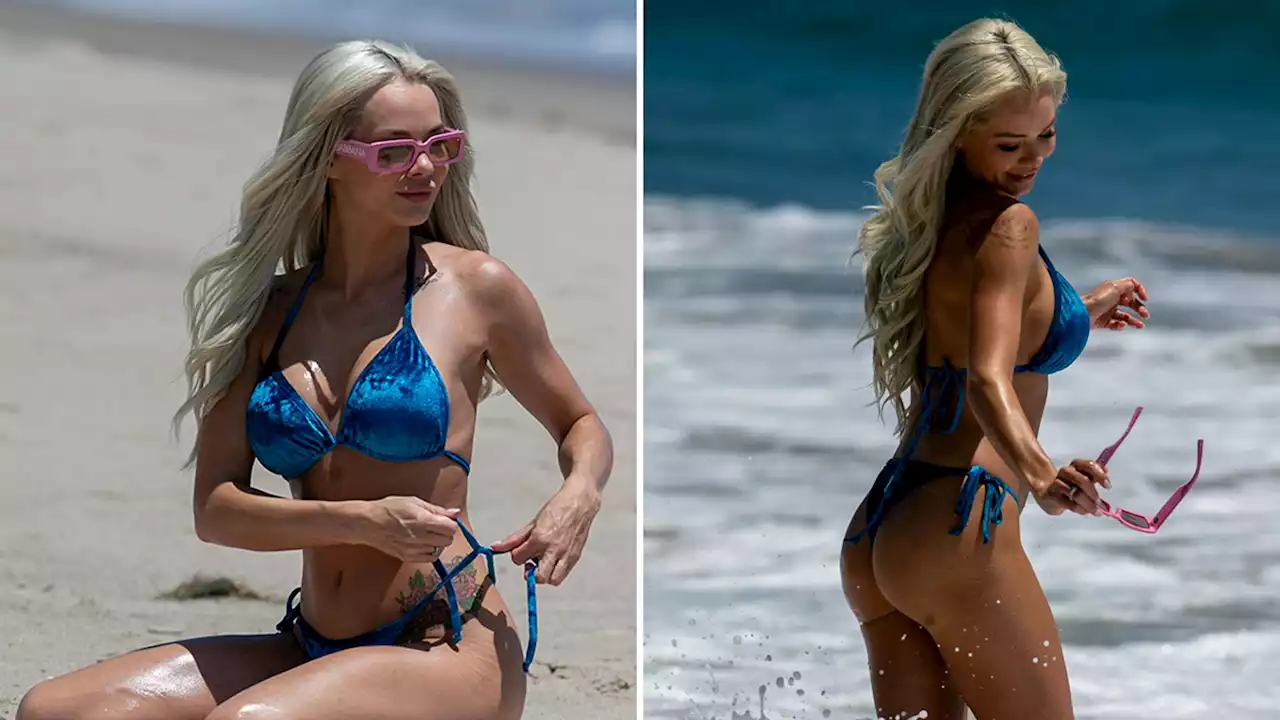 Sapphire Howell Brings 🔥 To Malibu Beach!